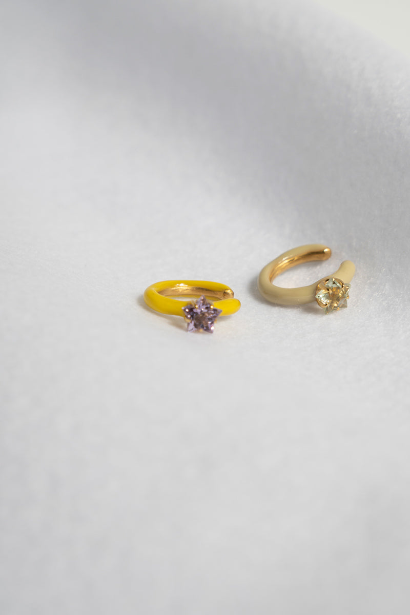 bohem Candy Ear cuff collection キャンディイヤカフ アメジスト STAR mini