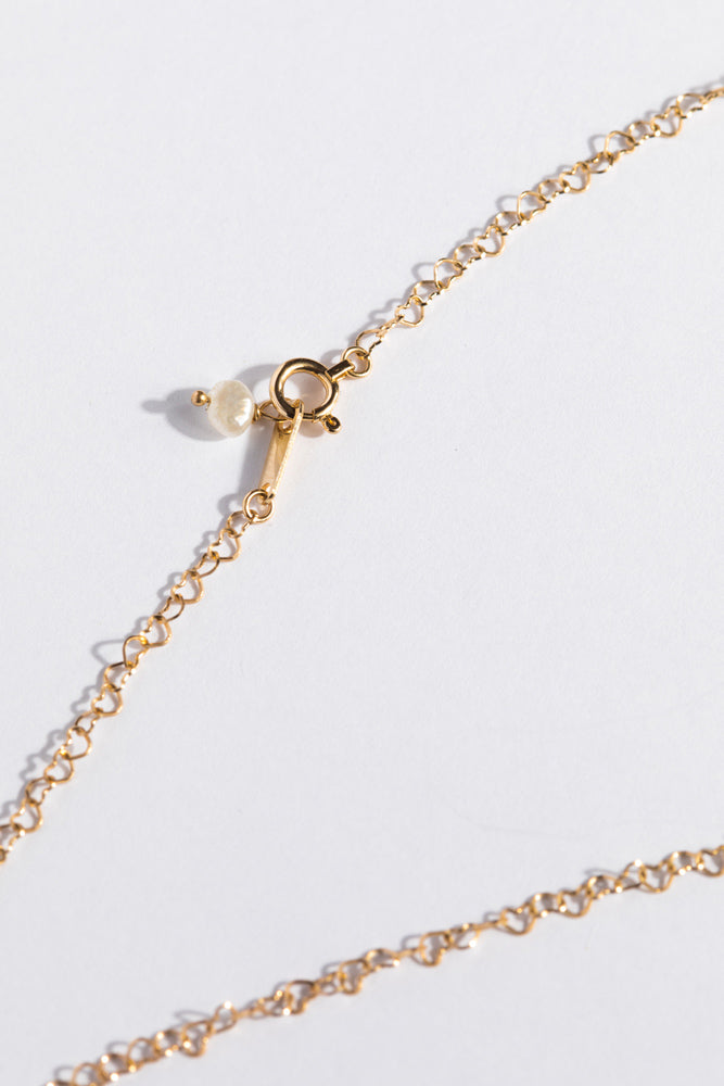 bohem Heart Chain Necklace /K10