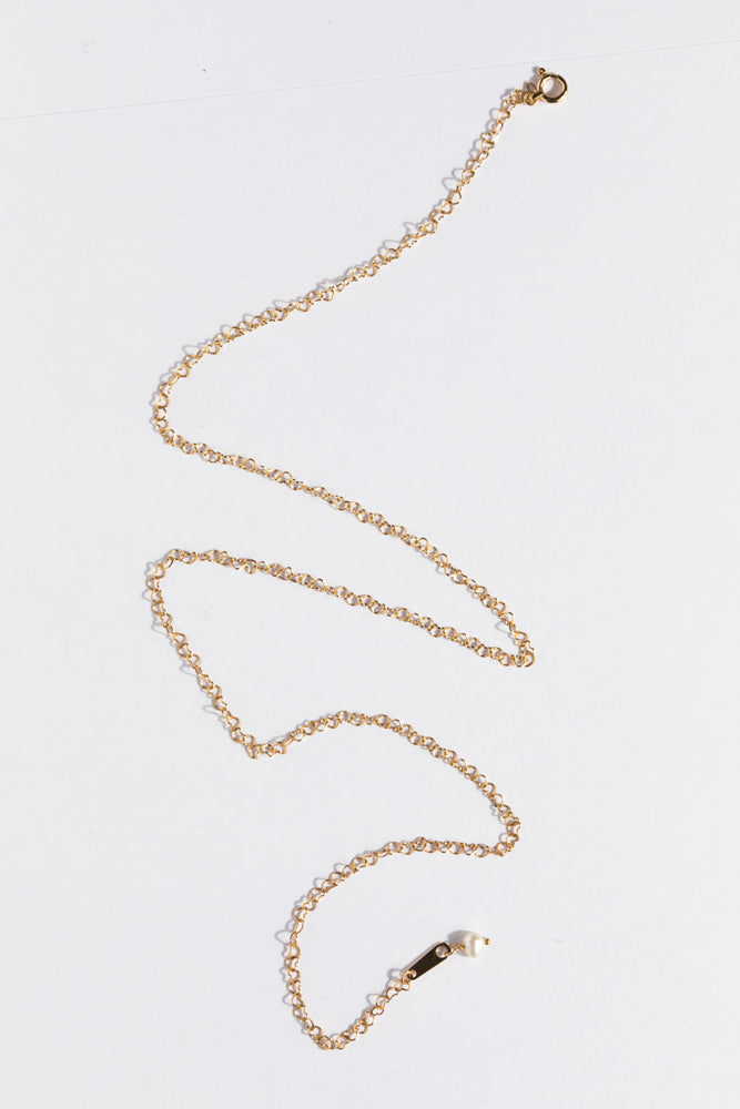 bohem Heart Chain Necklace /K10