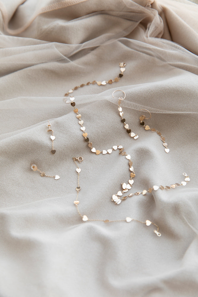 bohem Heart Loop×Loop Necklace Heart necklace A/K10