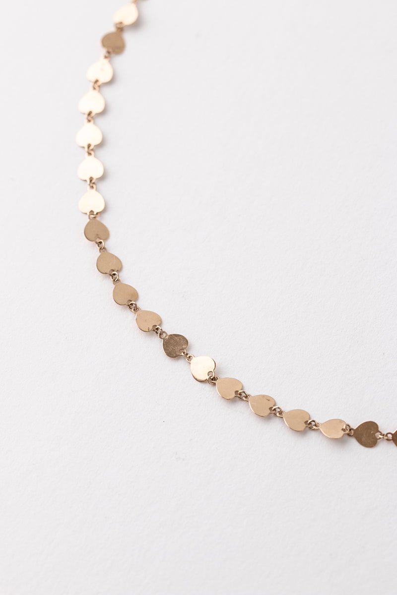 bohem Loop×Loop Heart Necklace B /K10