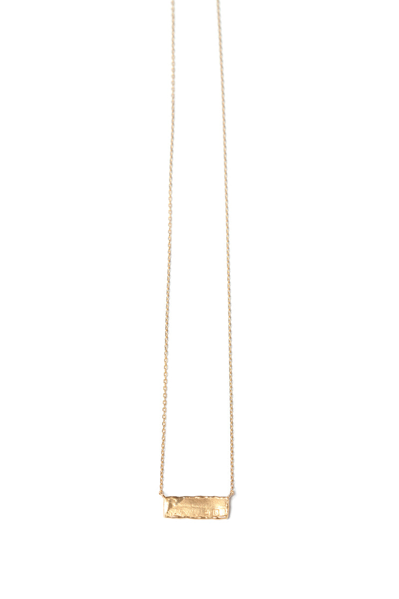 bohem mel collection Rectangle diamond Necklace Necklace/K10