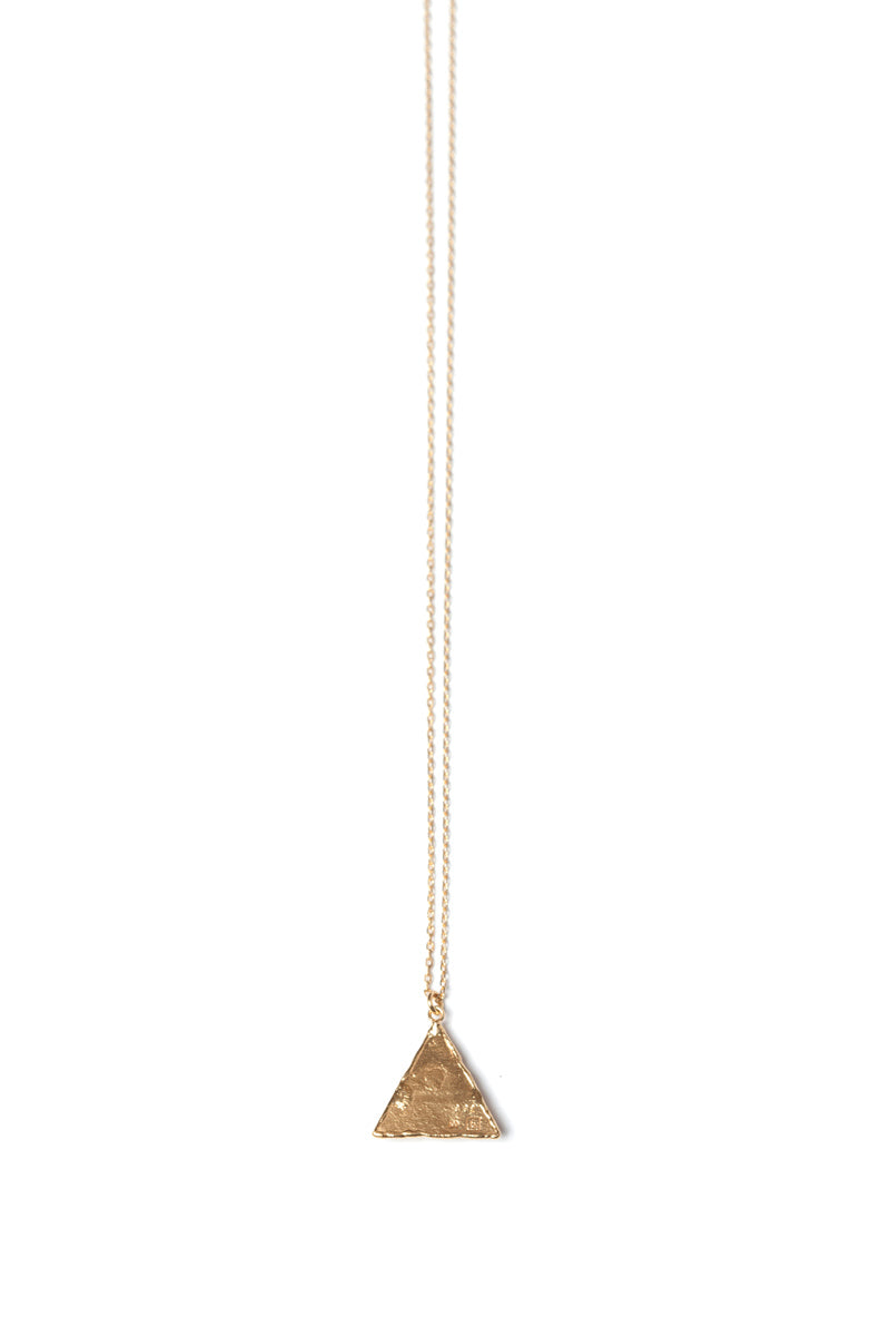 bohem mel collection Triangle diamond Necklace necklace/K10