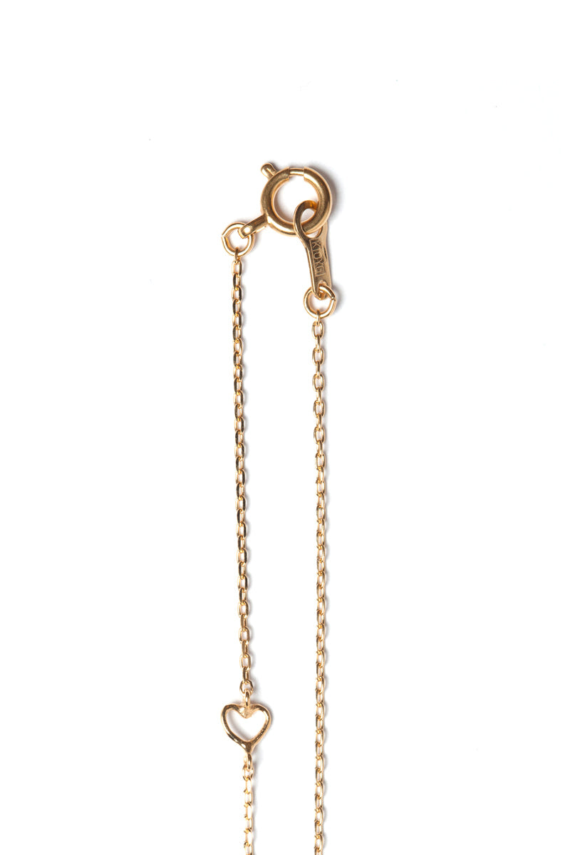 bohem mel collection Big Square diamond Necklace ネックレス/K10