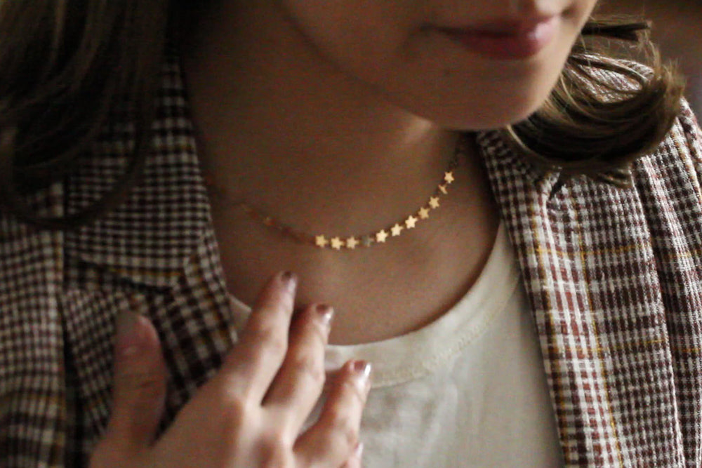 bohem Star Loop×Loop スターネックレスB/K10