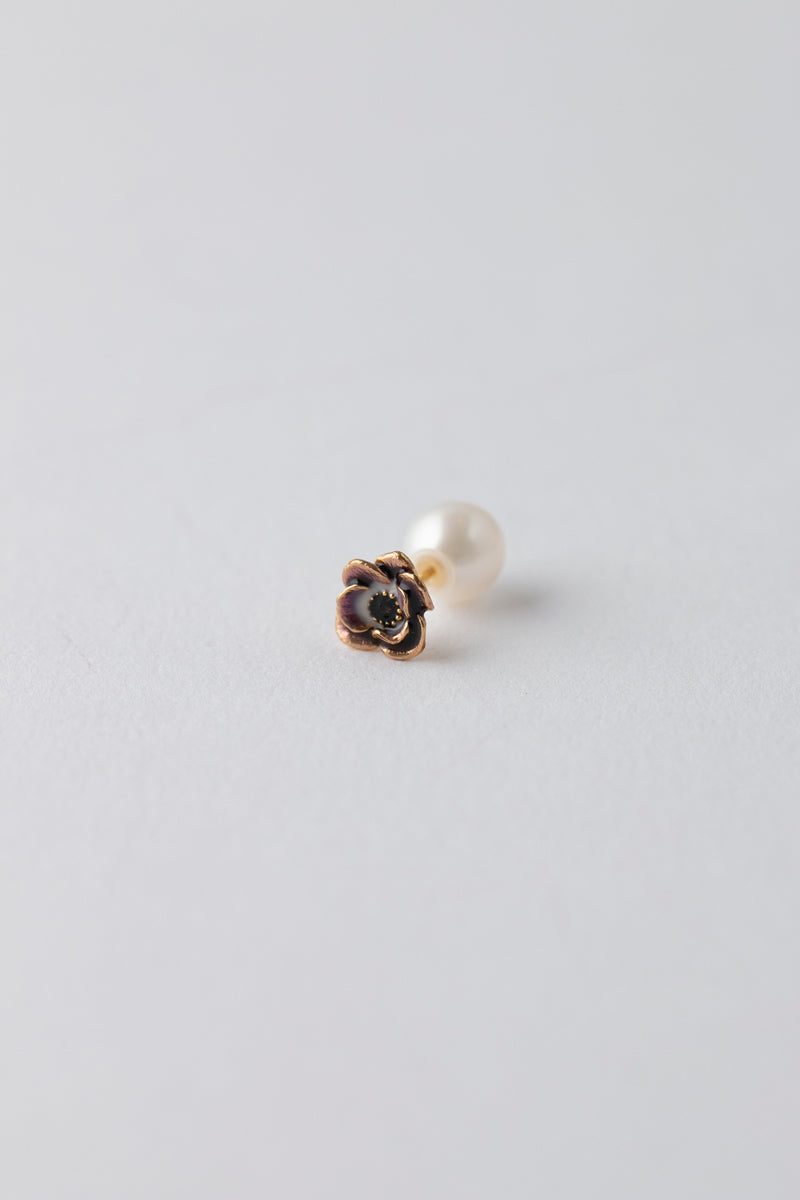 bohem ,bohem ジュエリー,アネモネ ピアス,花 ピアス,ボヘム ジュエリー