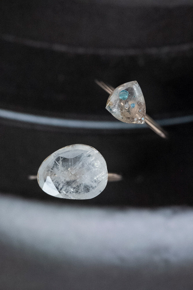 bohem Loose Stone Collection blue moon stoneBlue Moonstone Ring 2/K10