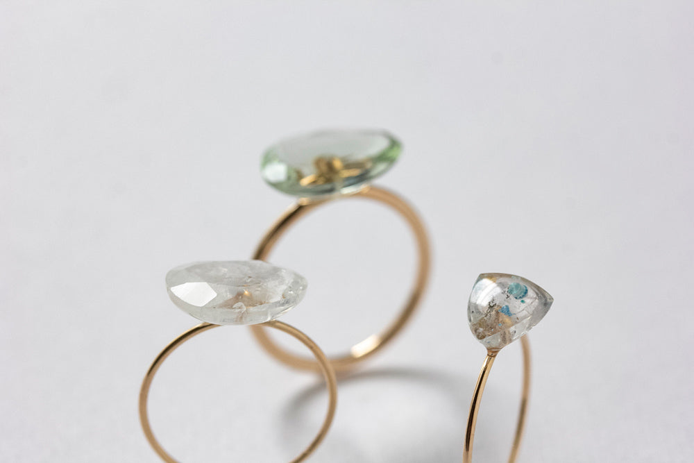 bohem Loose Stone Collection blue moon stoneBlue Moonstone Ring 2/K10