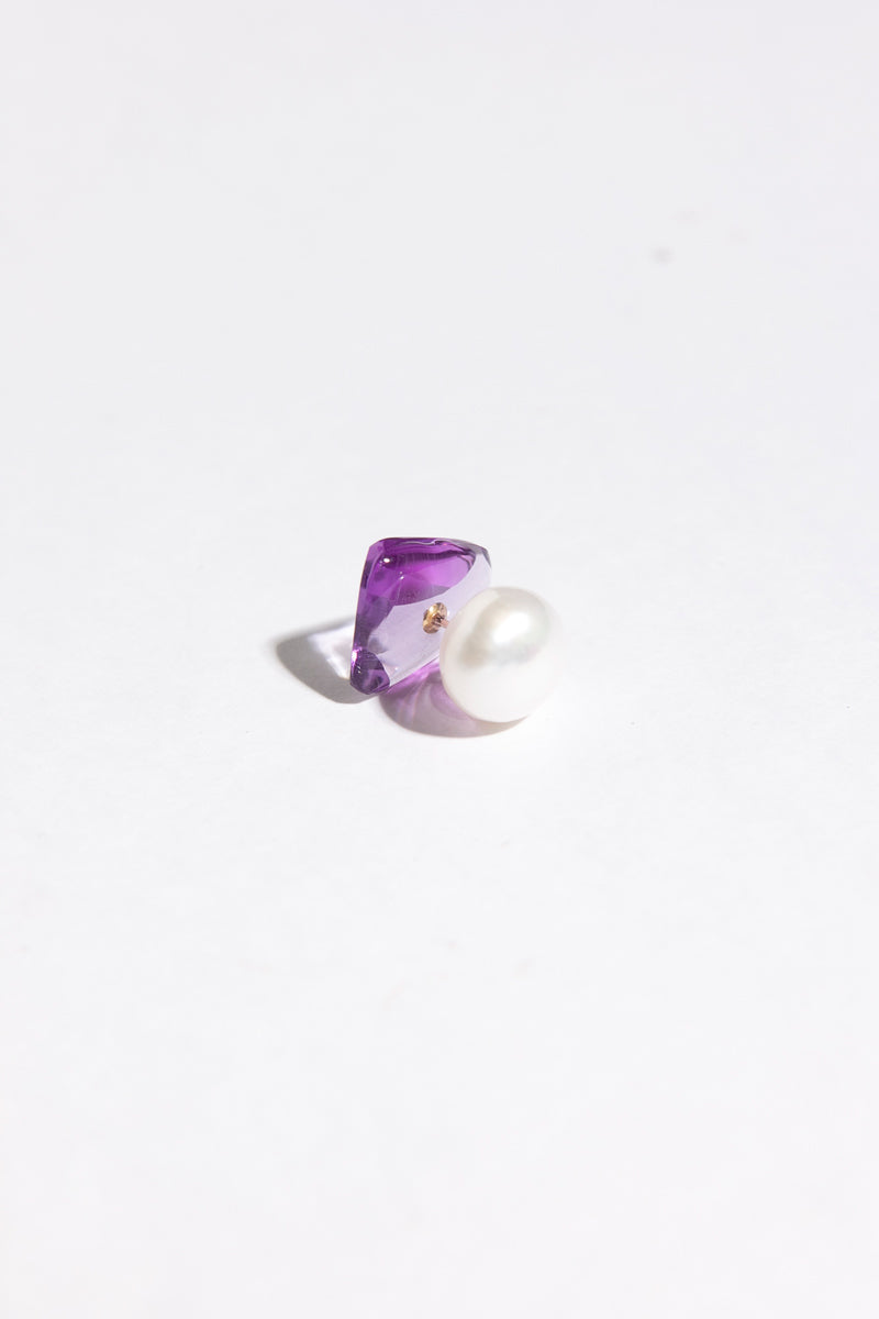bohem Loose Stone Collection Amethyst Pierce /K10