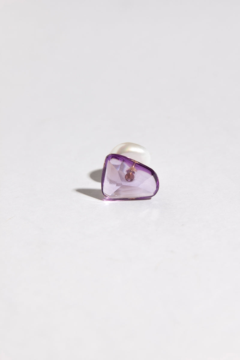 bohem Loose Stone Collection Amethyst Pierce /K10
