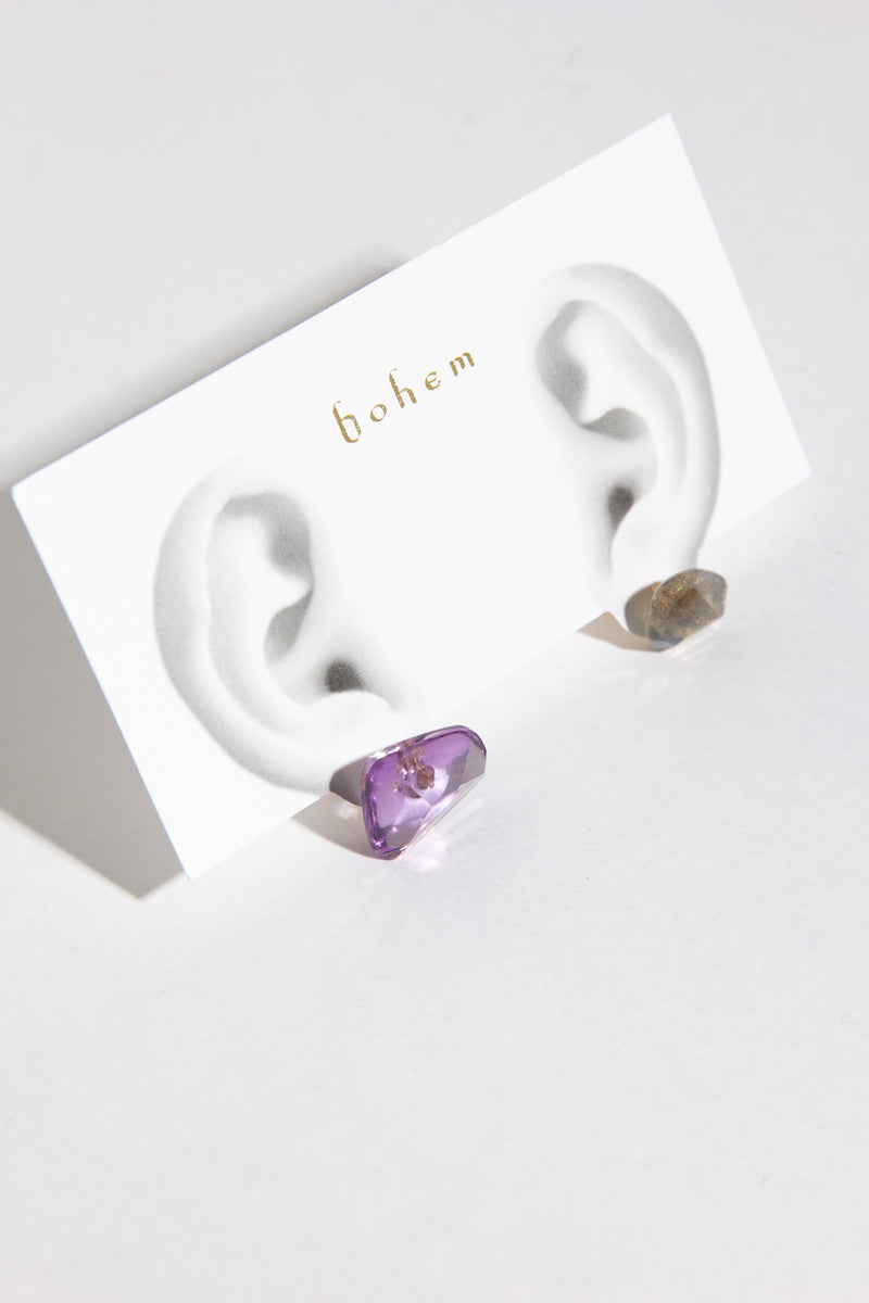 bohem Loose Stone Collection Amethyst Pierce /K10