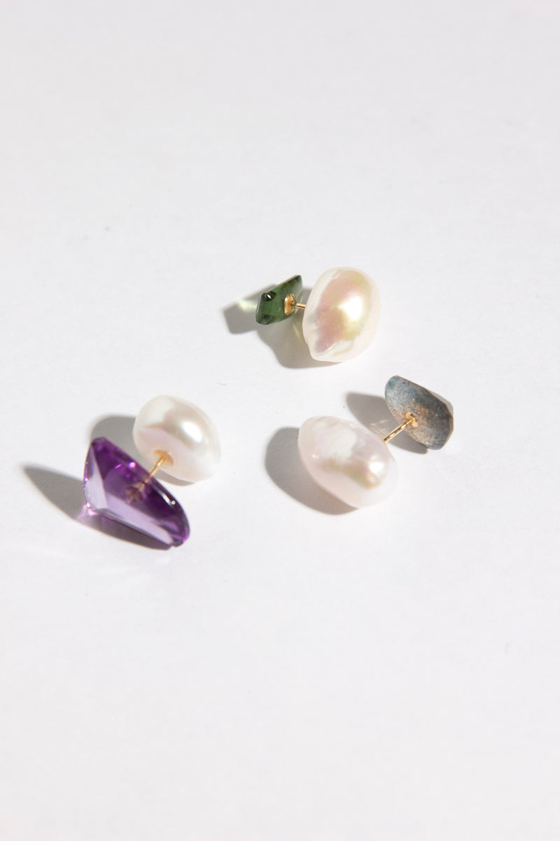 bohem Loose Stone Collection Amethyst Pierce /K10