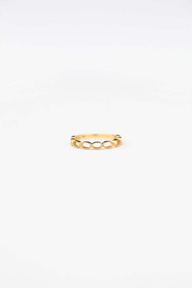 bohem Repeat collection Wave or Oval big リング/K10