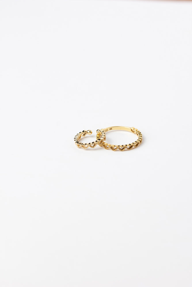 bohem Repeat collection Heart Ear cuff Ear cuff/K10