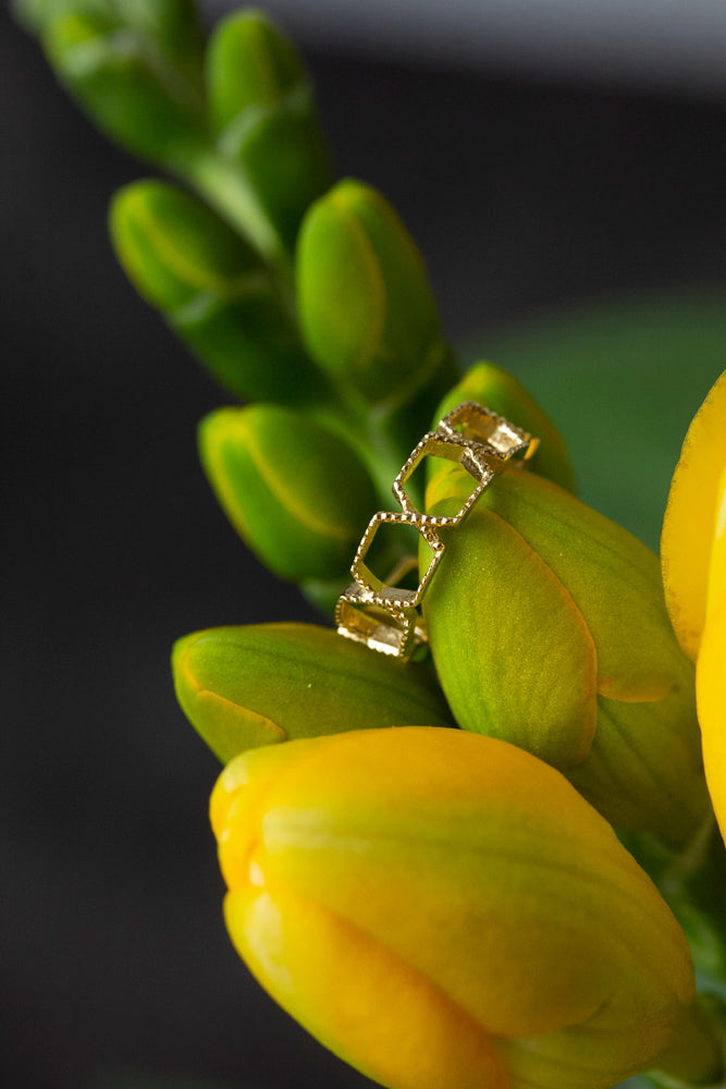 bohem Repeat collection Square Ear-cuff /K10