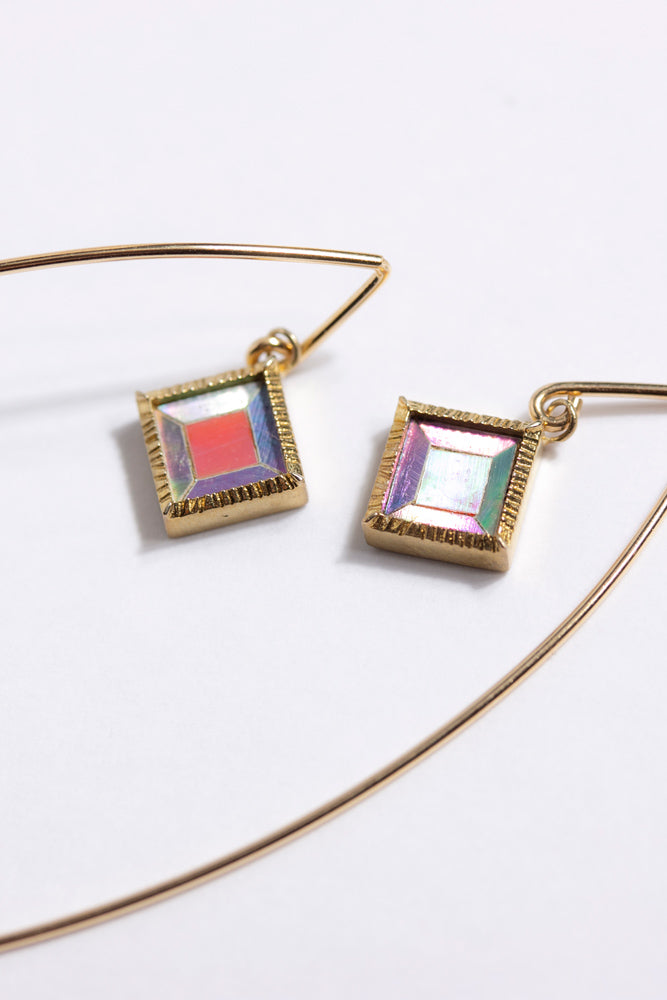bohem Takaoka lacquerware × bohem mother-of-pearl earrings box