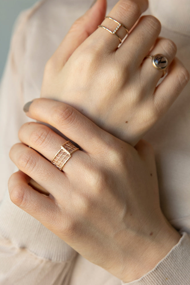 bohem Net Ring collection ネットリング/K10
