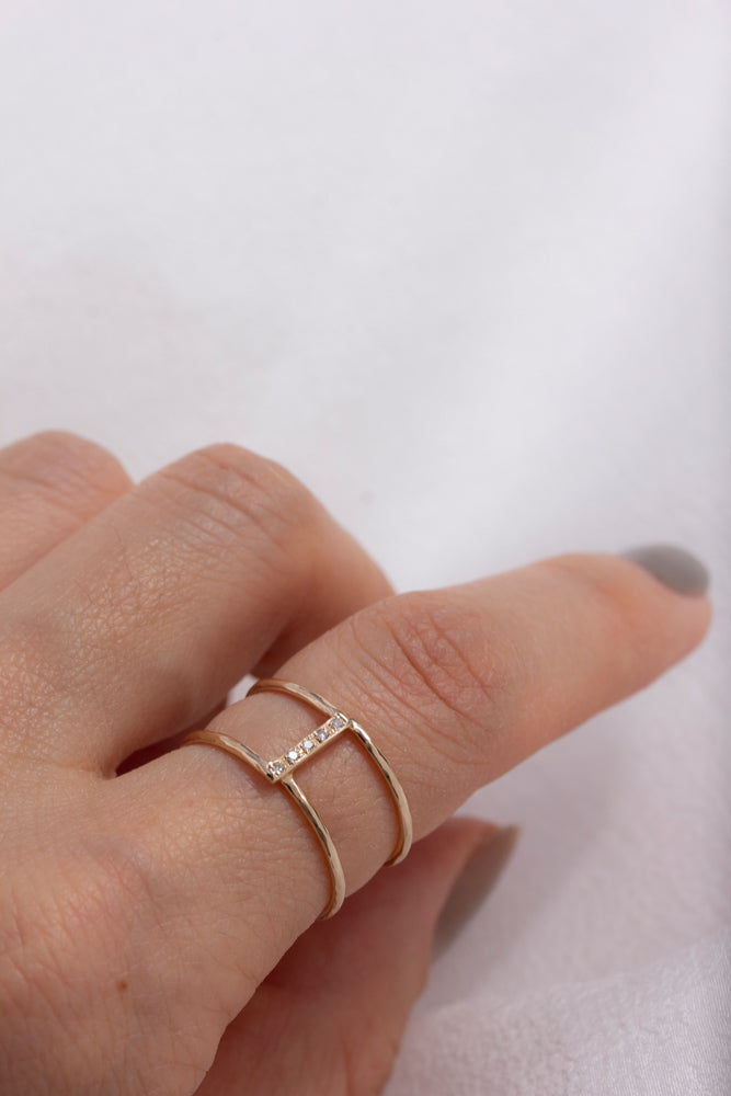 bohem Net Ring collection Net dialing/K10