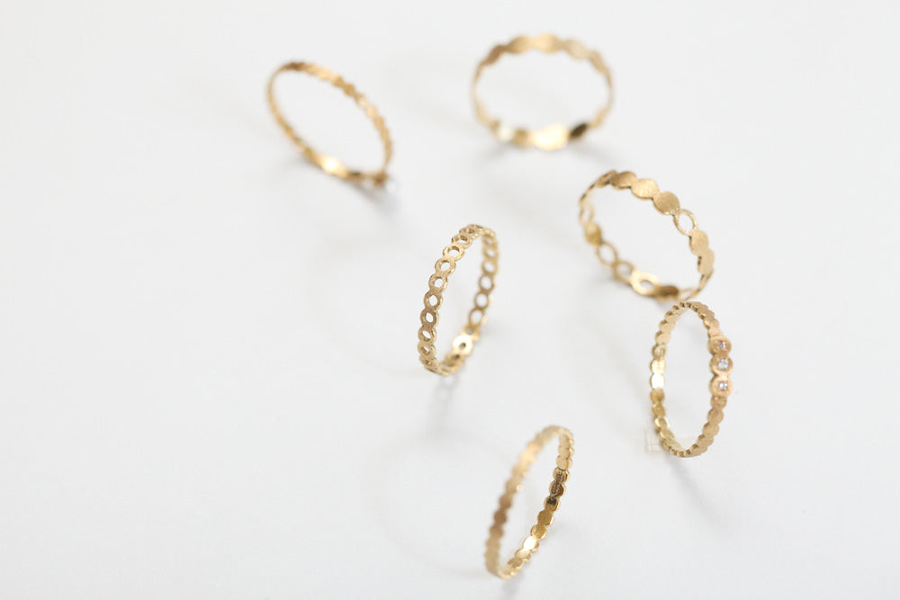 Perche? Circle Ring Ring 1/K18