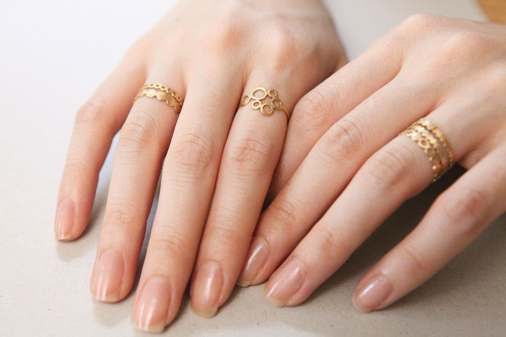 Perche? Circle Ring Ring 1/K18