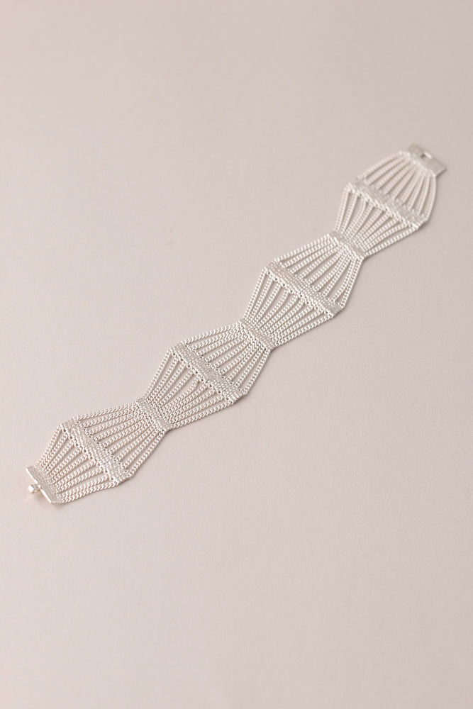 hannah keefe bellows bracelet bracelet/Silver