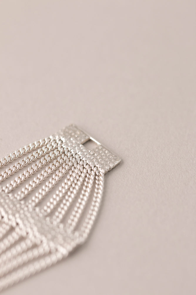 hannah keefe bellows bracelet bracelet/Silver