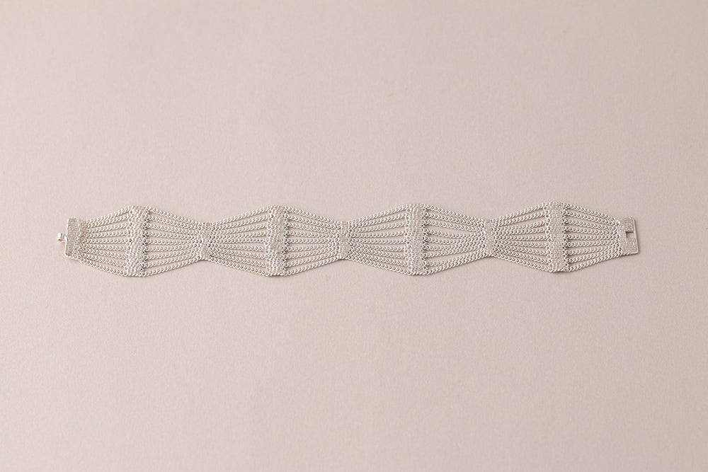 hannah keefe bellows bracelet bracelet/Silver