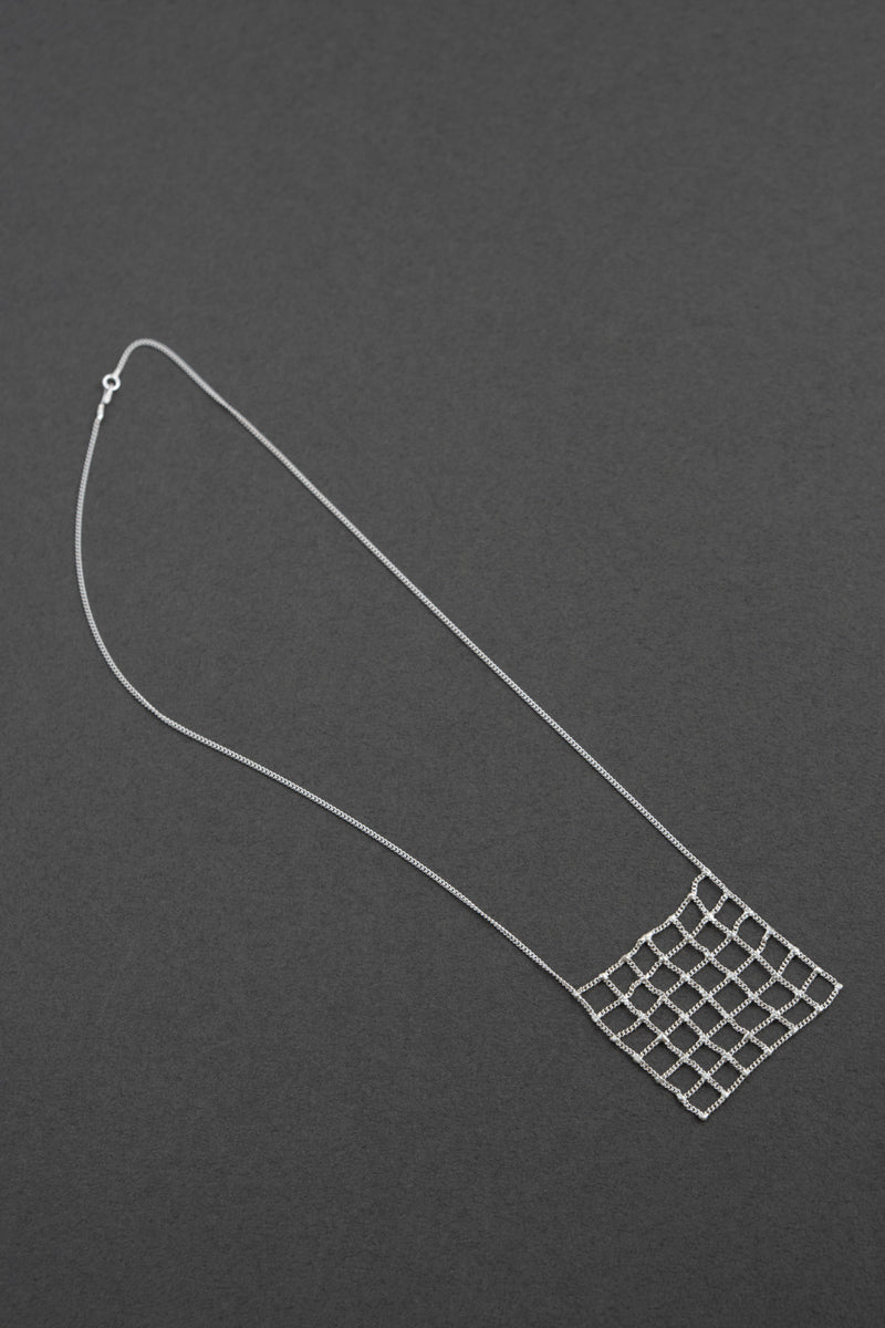 hannah keefe lil net necklace ネックレス/Silver