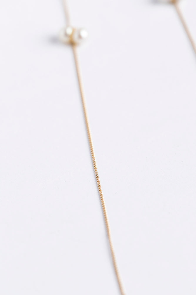 januka Twin pearl collection 双子パールアメリカンピアス/K18
