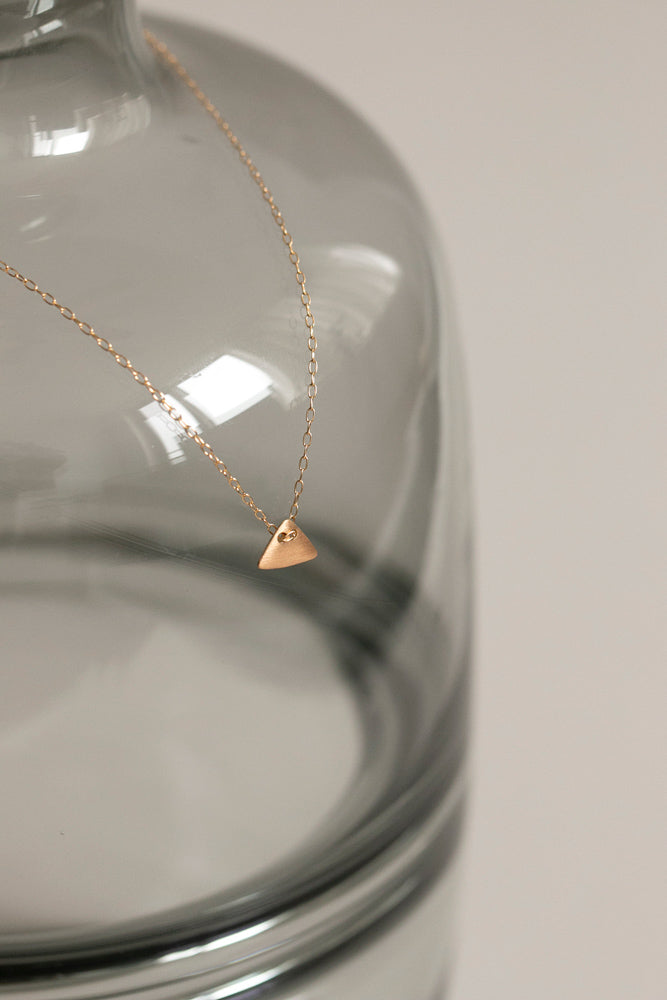 LANA ia lani FLAKES necklace Triangle ネックレス/K18