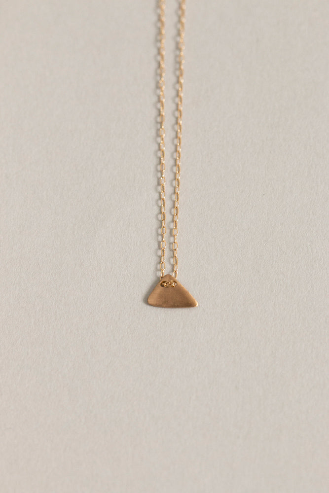 LANA ia lani FLAKES necklace Triangle ネックレス/K18