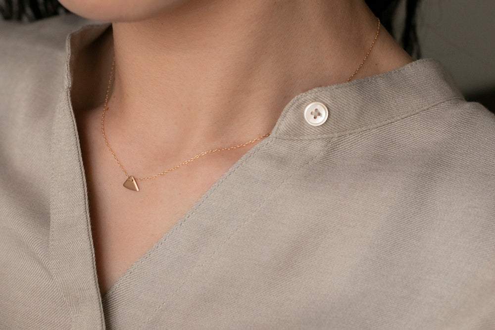 LANA ia lani FLAKES necklace Triangle ネックレス/K18