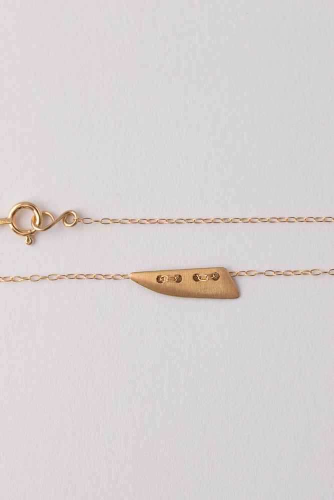 LANA ia lani FLAKES necklace Woodchip ネックレス/K18