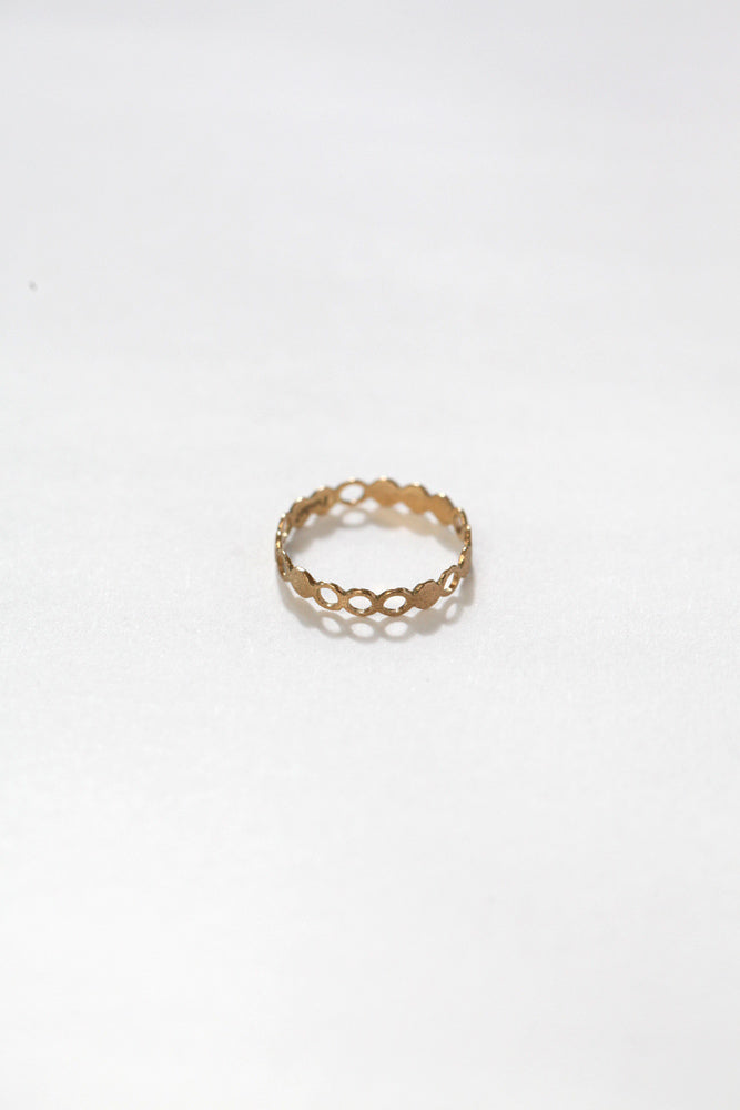 Perche? maru circle random Ring Ring 1/K18