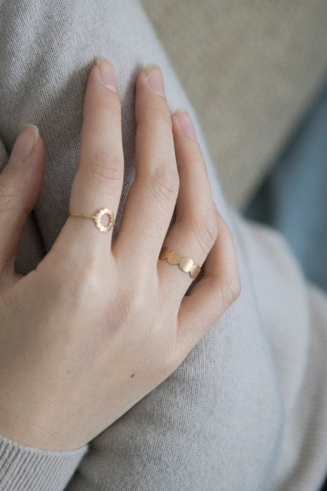 Perche? marumaru Ring4 /K18