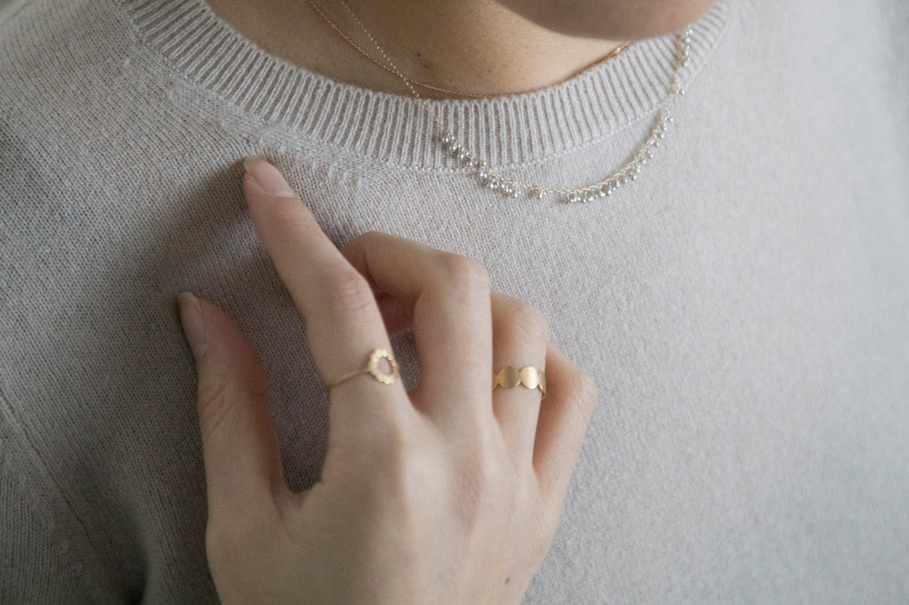 Perche? marumaru Ring4 /K18