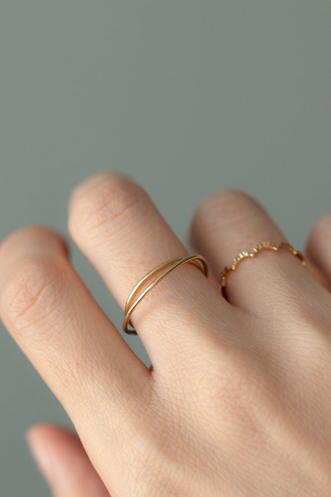 MINIMUMNUTS float Ring フロートリング2/K18