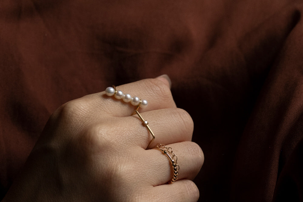 MINIMUMNUTS seed Ring リング/K18