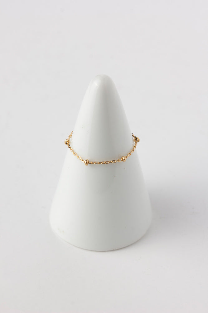 mimimumnuts,ミニマムナッツ,ゴールド,K18 リング,チェーンリング,ゴールドリング