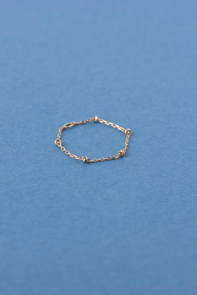 MINIMUMNUTS Tiny Station Chain Ring 3 /K18