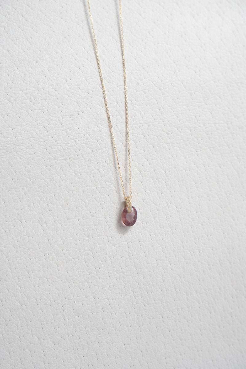 MONAKAjewellery Hibiki sapphire necklace Sapphire necklace/K18