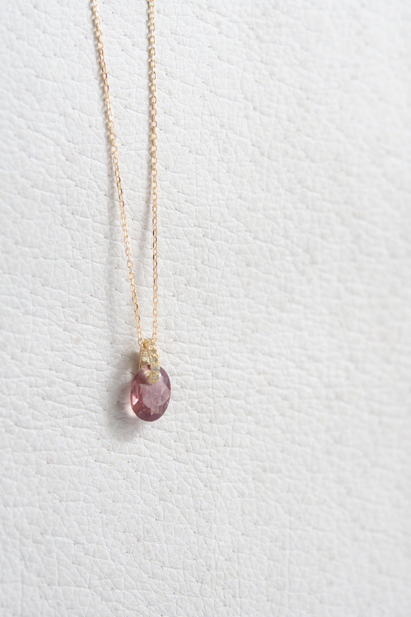 MONAKAjewellery Hibiki sapphire necklace Sapphire necklace/K18