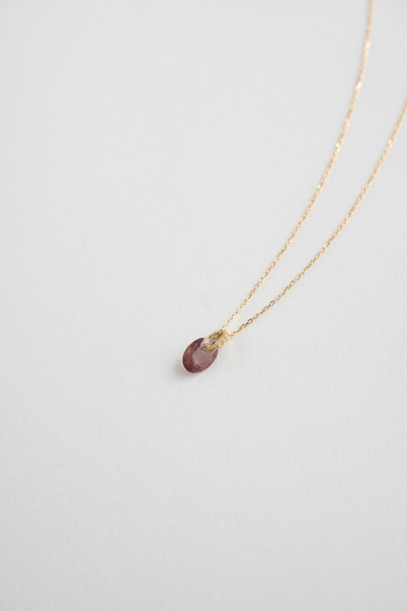 MONAKAjewellery Hibiki sapphire necklace Sapphire necklace/K18