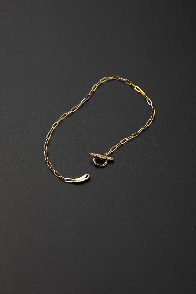 MONAKAjewellery Mantel chain Bracelet マンテルチェーンブレスレット/K18