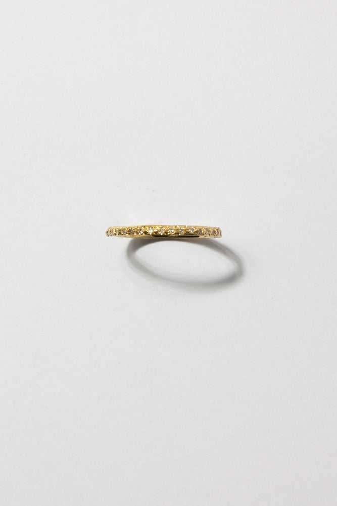 MONAKA jewellery Diamond half etanity ring ダイヤモンドリング/K18
