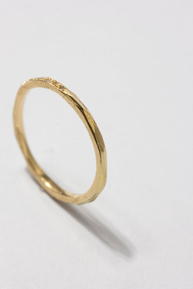 MONAKA jewellery Diamond half etanity ring ダイヤモンドリング/K18