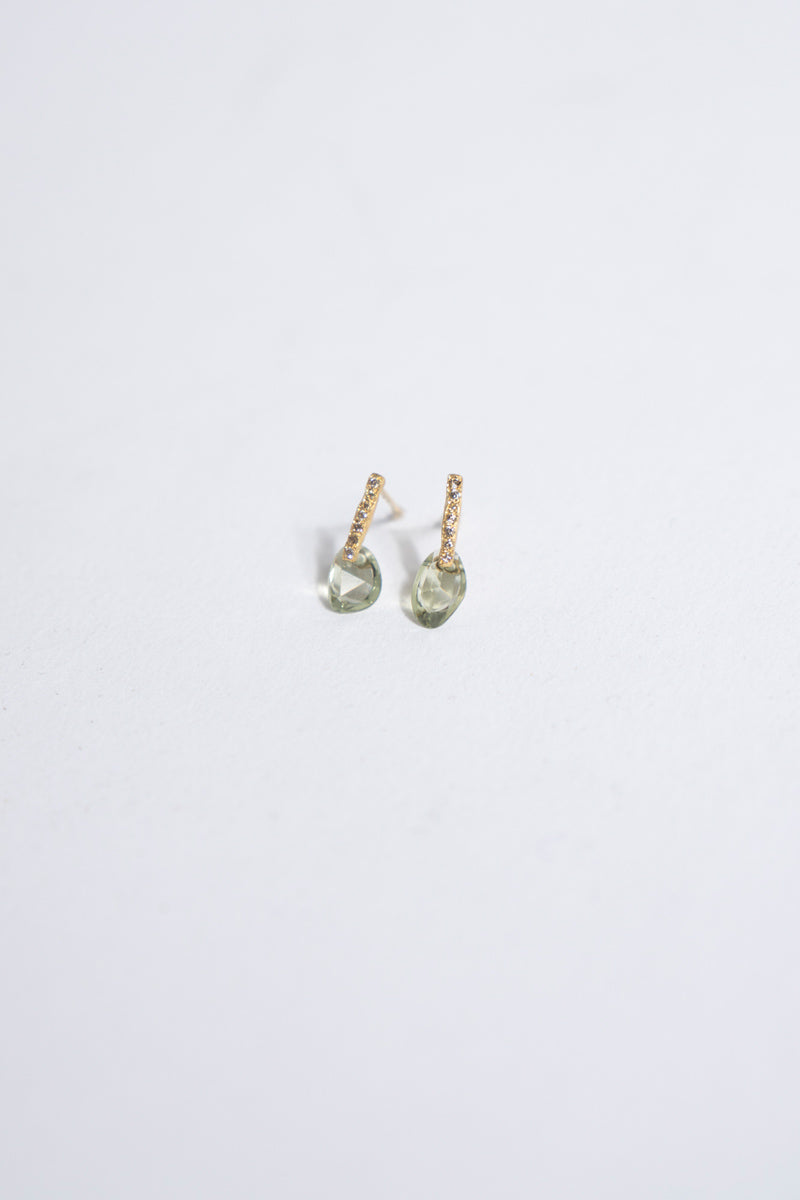 MONAKAjewellery Hibiki sapphire pierce サファイアピアス/K18