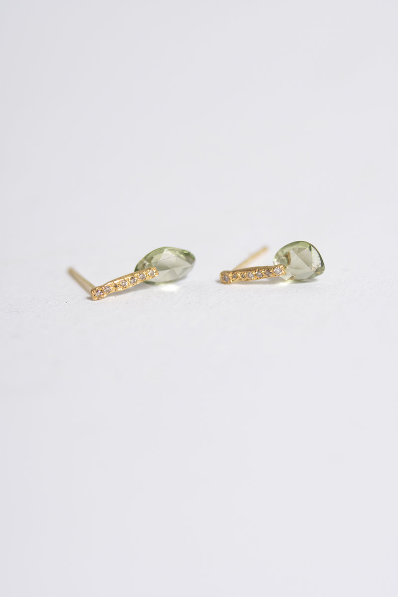 MONAKAjewellery Hibiki sapphire pierce サファイアピアス/K18