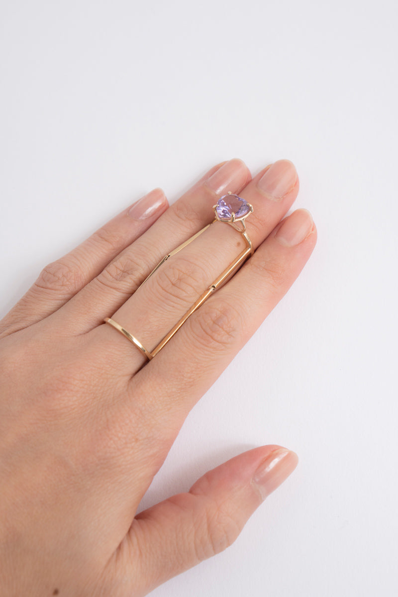 PALA Heart Structure Ring ストラクチャーリング/K10