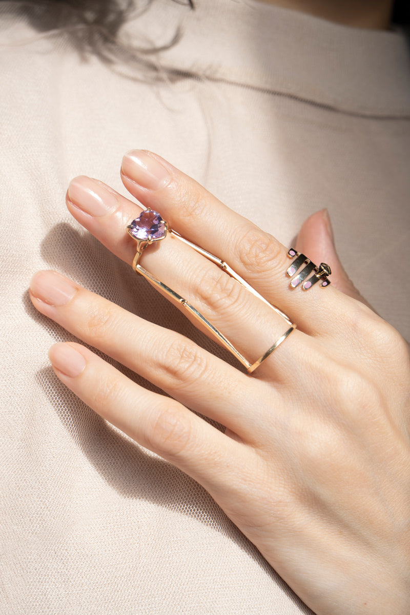 PALA Heart Structure Ring ストラクチャーリング/K10
